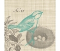 Piedmont Bird - Servetten - 20st. bedrukt, 33X33cm, 3lagen, 100%Tissue, Chloorvrij