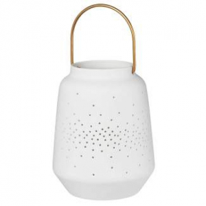 Lantern - White porcelain
