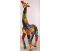 Studio Art - Tilly - Giraffe Pablo Patchwork - 17x9,5x39 cm - 100% handmade - Every piece is unique - For Art Lovers