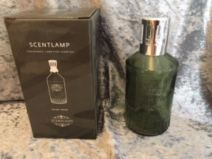 ScentOil - Scentlamp - Oil Burner - Green - With Wick
