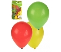 Ballon rood geel groen maat 9