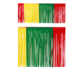 PVC slierten folie guirlande rood geel groen 6 meter x 30 cm. brandveiligZoom Nieuw PVC slierten folie guirlande rood/geel/groen 6 meter x 30 cm. brandveilig