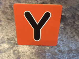 DIY - Kleur - Y oranje - 6cmX6cm