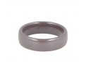 My Bendel - Godina - Grijs - Glad gepolijste keramische ring - 6mm - Maat 19mm