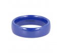 My bendel - Godina - Kobalt - Glad gepolijste keramische ring - 6mm - Maat 19mm