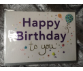 Zizi - LuLu - Happy Birthday to You - 17x12cm - incl zilvergrijze enveloppe