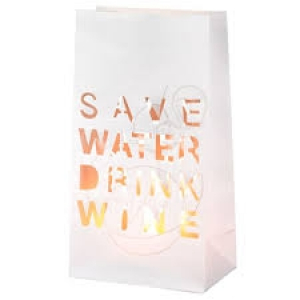 Lightbag - Save Water Drink Wine