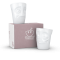 Mug Set 350ml - Cheery&Baffles/Vergnügt&Verdutzt - white -Hoogwaardige kwaliteit hotelservies, magnetron en vaatwasmachine bestendig